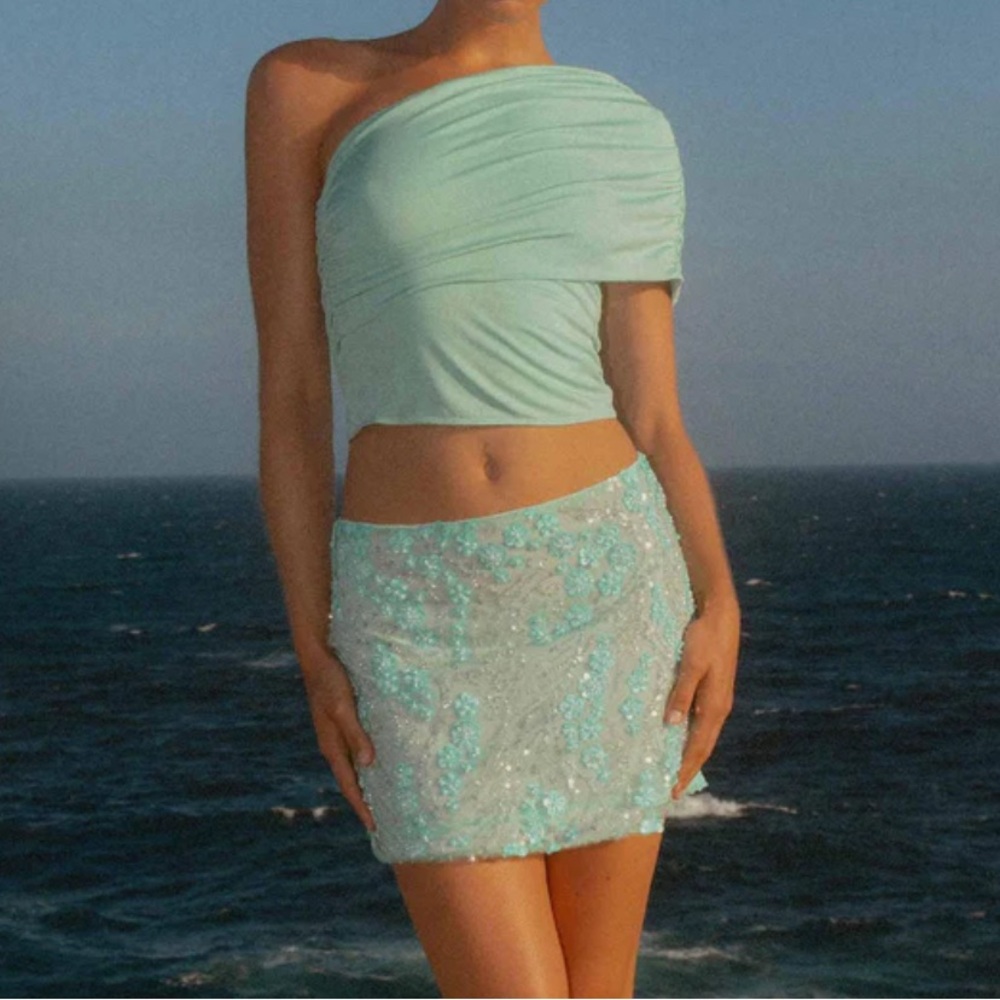 Beaded Skirt & Matching Top
